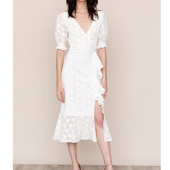 yumi lace dress